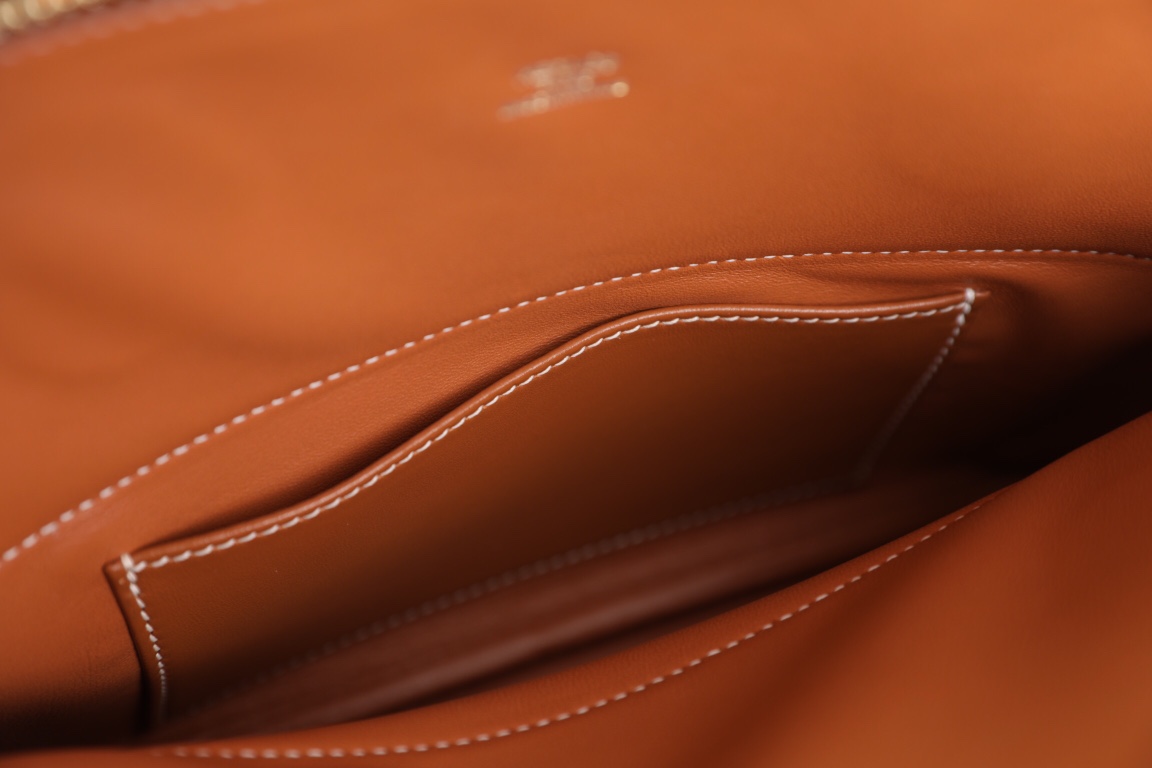 에르메스 볼리드27 골드브라운 금장 앱송